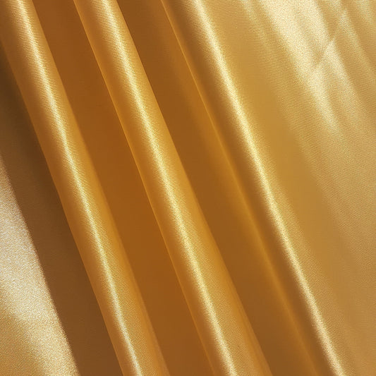 MEDIUM PLAIN SATIN GLOSSY YELLOW GOLD