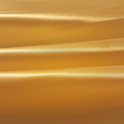 MEDIUM PLAIN SATIN GLOSSY YELLOW GOLD