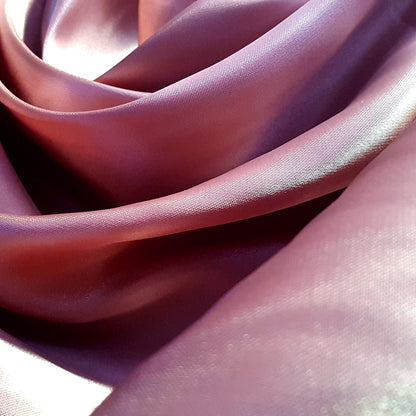 MEDIUM PLAIN SATIN GLOSSY PINK ROSE