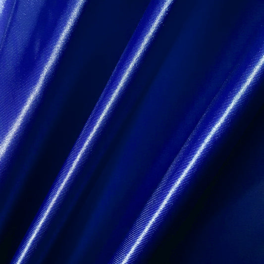 MEDIUM PLAIN SATIN GLOSSY BLUE ROYAL