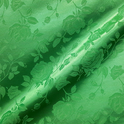 EMPRESS ROSE GREEN BROCADE