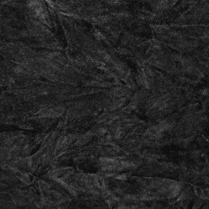 CRUSHED UPHOLSTERY VELVET BLACK