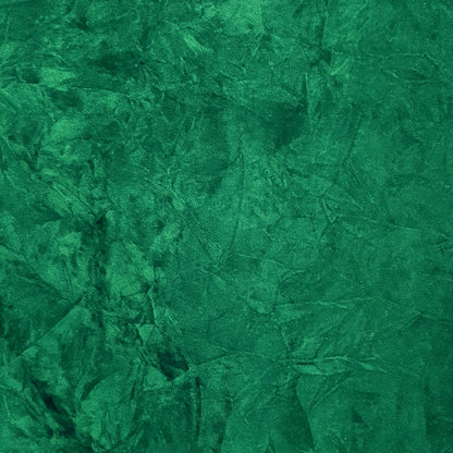 CRUSHED UPHOLSTERY VELVET GREEN