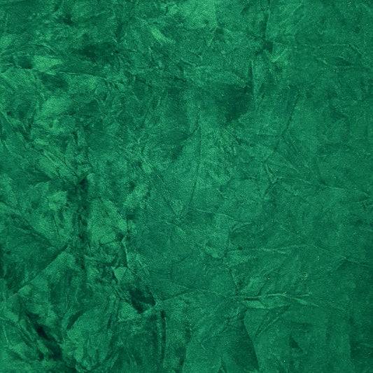 CRUSHED UPHOLSTERY VELVET GREEN