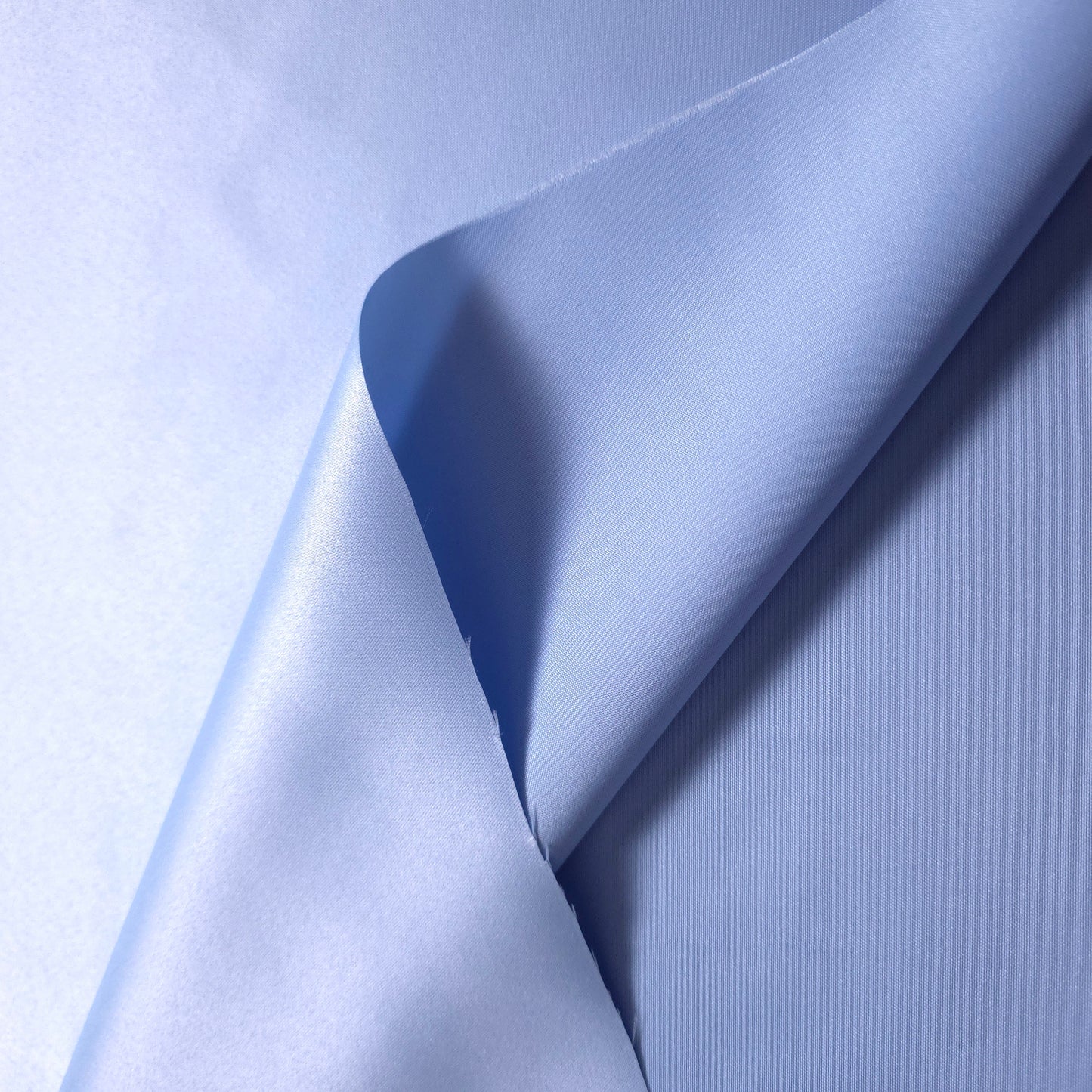 SKY BLUE DULL SATIN FABRIC
