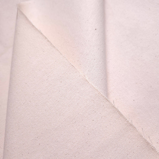 NATURAL UNPRIMED COTTON CANVAS DRAPERY FABRIC