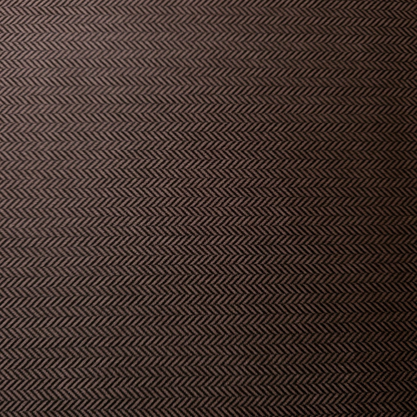 BROWN TAN HERRINGBONE JACQUARD VELOUR FABRIC