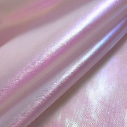 PNK PEARLESCENT PINK BUBBLE SURFACE METALLIC LAME
