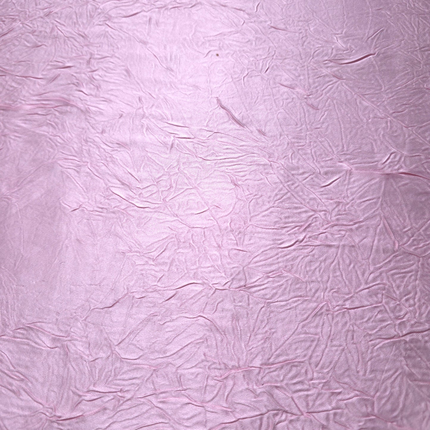 PINK CRINKLE DULL SATIN FABRIC
