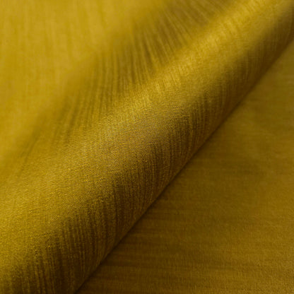ELECTRUM BRASS GOLD TAJ DUPIONI FAUX SILK FABRIC