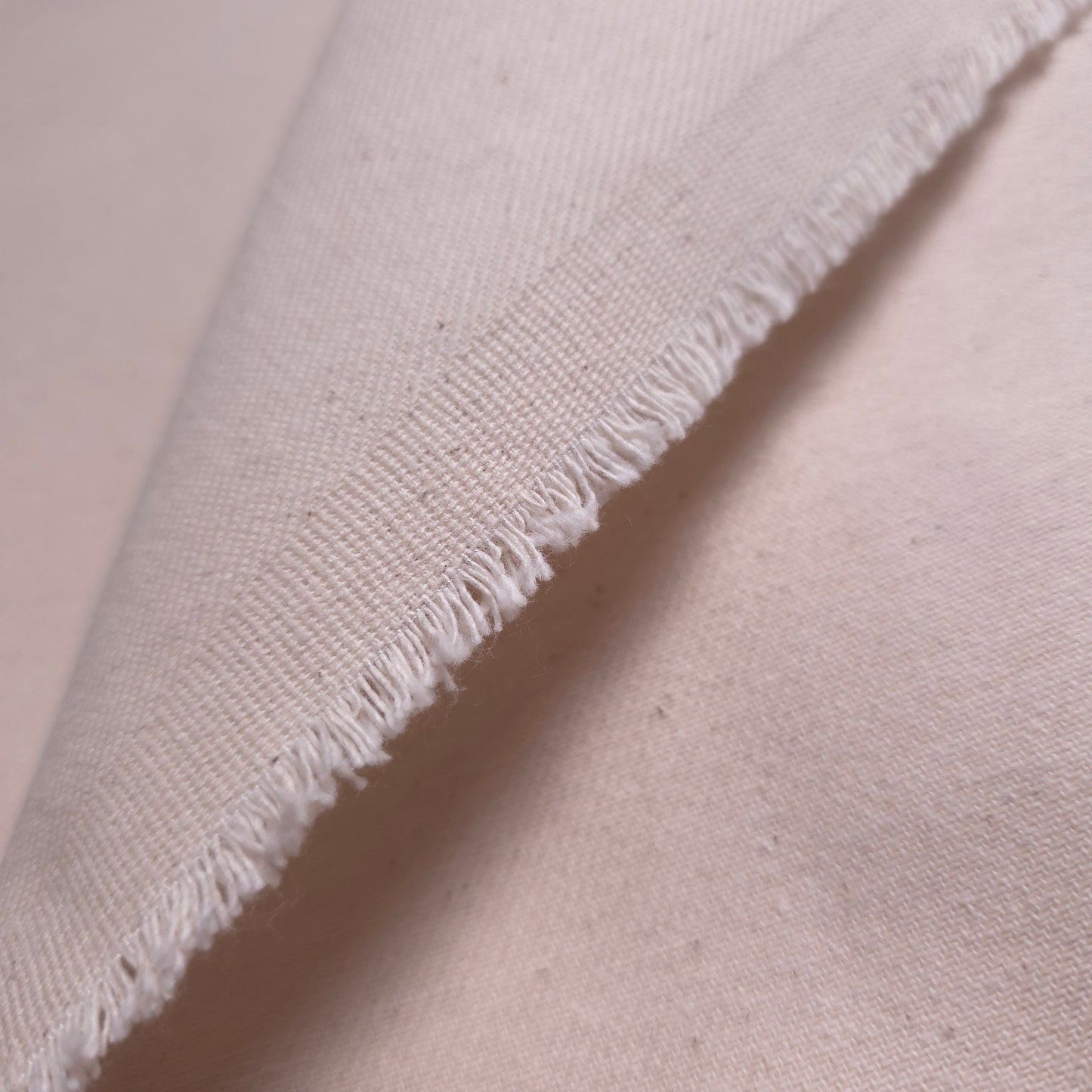 NATURAL UNPRIMED COTTON CANVAS DRAPERY FABRIC
