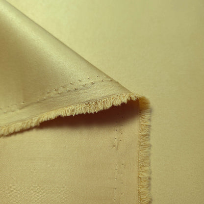PALE GOLD PEAU DE SOIE PORCELAIN DULL SATIN FABRIC