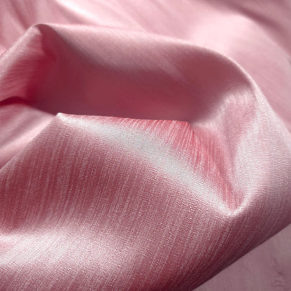 ROSE PINK FUCHSIA TAJ DUPIONI FAUX SILK FABRIC