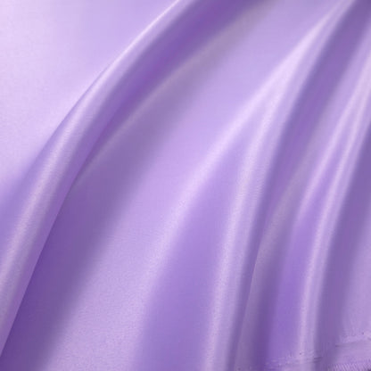 LAVENDER PURPLE PEAU DE SOIE PORCELAIN DULL SATIN FABRIC