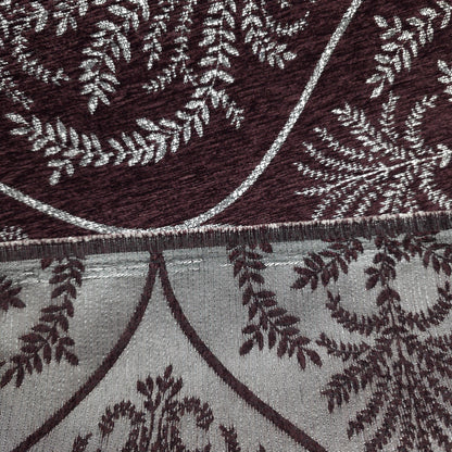 REGAL LAUREL OGEE MEDALION CHENIELLE BURGUNDY WINE