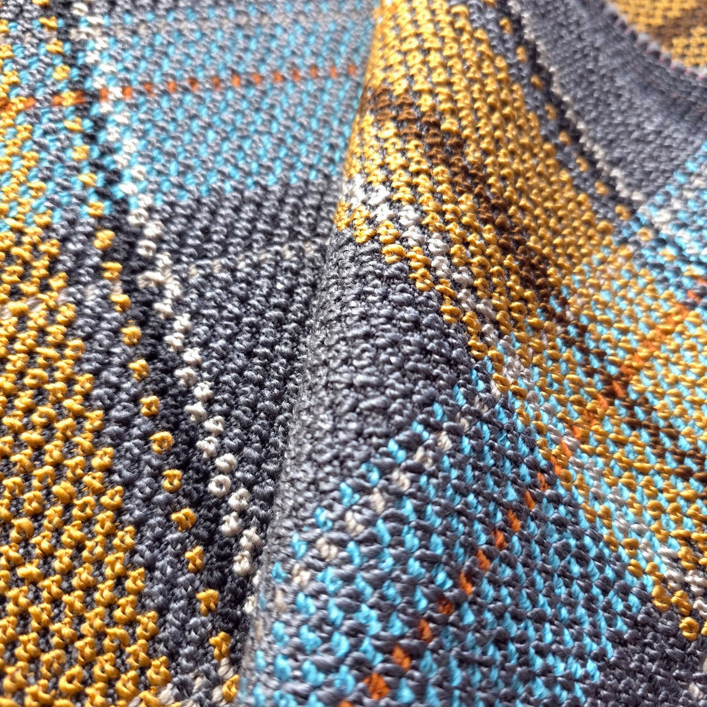58" Tartan Plaid Large Weave Tapestry Fabric