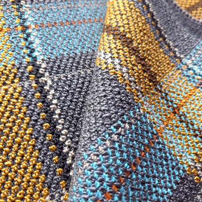 58" Tartan Plaid Large Weave Tapestry Fabric
