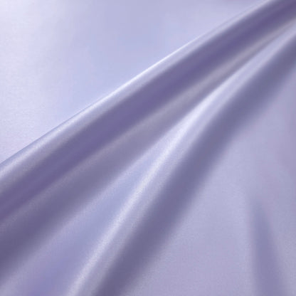 PASTEL PORCELAIN PURPLE PEAU DE SOIE DULL SATIN FABRIC