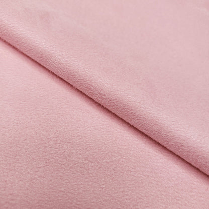 BRUSHED SUEDE UPHOLSTERY FABRIC PINK
