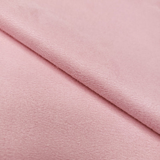 BRUSHED SUEDE UPHOLSTERY FABRIC PINK