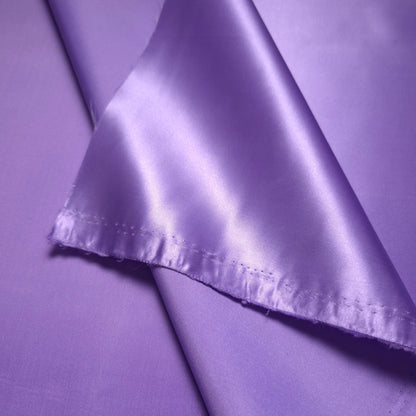 HEAVY STRUCTURE SATIN LILAC PURPLE