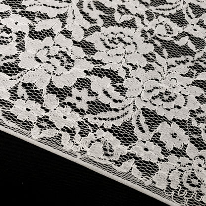 OFF WHITE FLORAL LACE