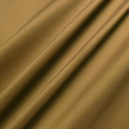 GOLDEN WHEAT BROWN LIGHTWEIGHT TAFFETA LINING FABRIC