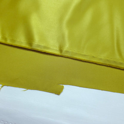 TRUE CHARTREUSE PEAU DE SOIE PORCELAIN DULL SATIN FABRIC