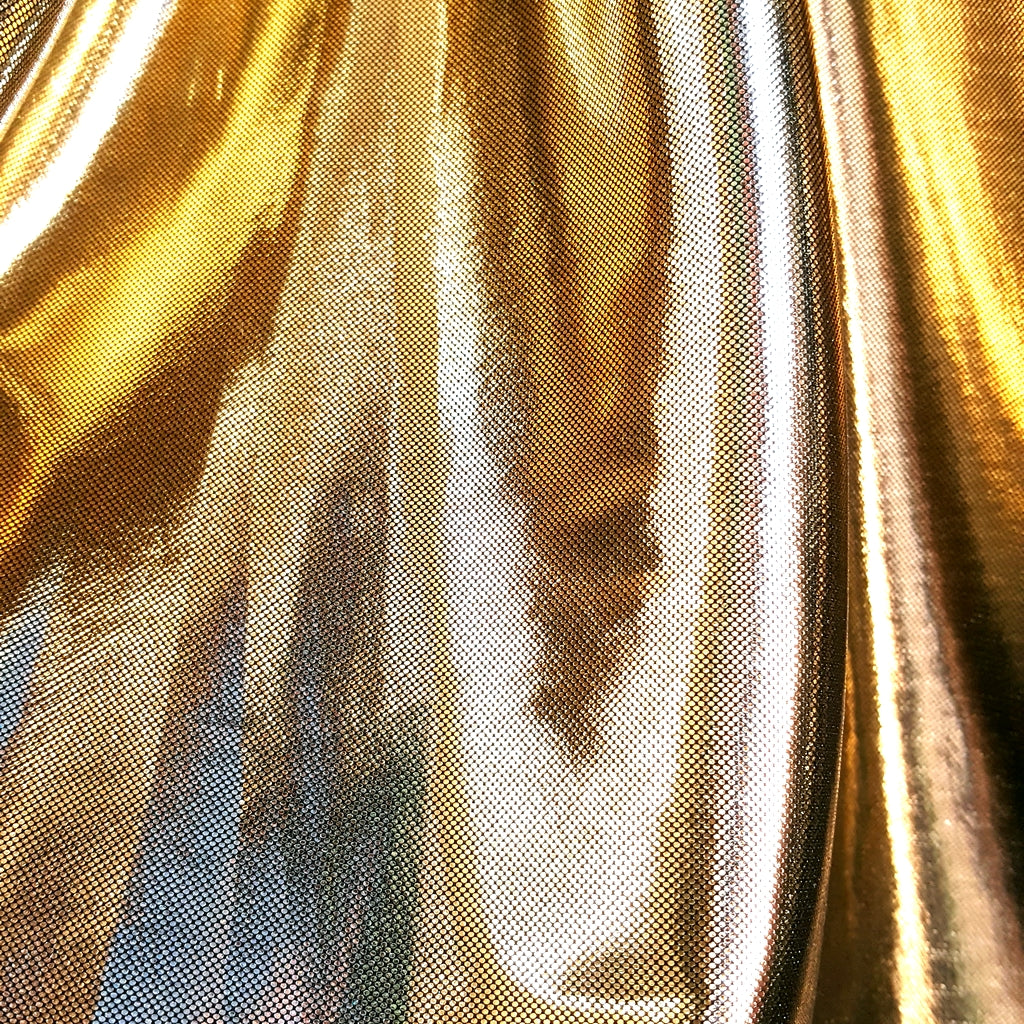 GOLD METALLIC TISSUE LAME