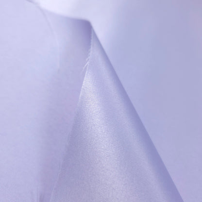 PASTEL PORCELAIN PURPLE PEAU DE SOIE DULL SATIN FABRIC