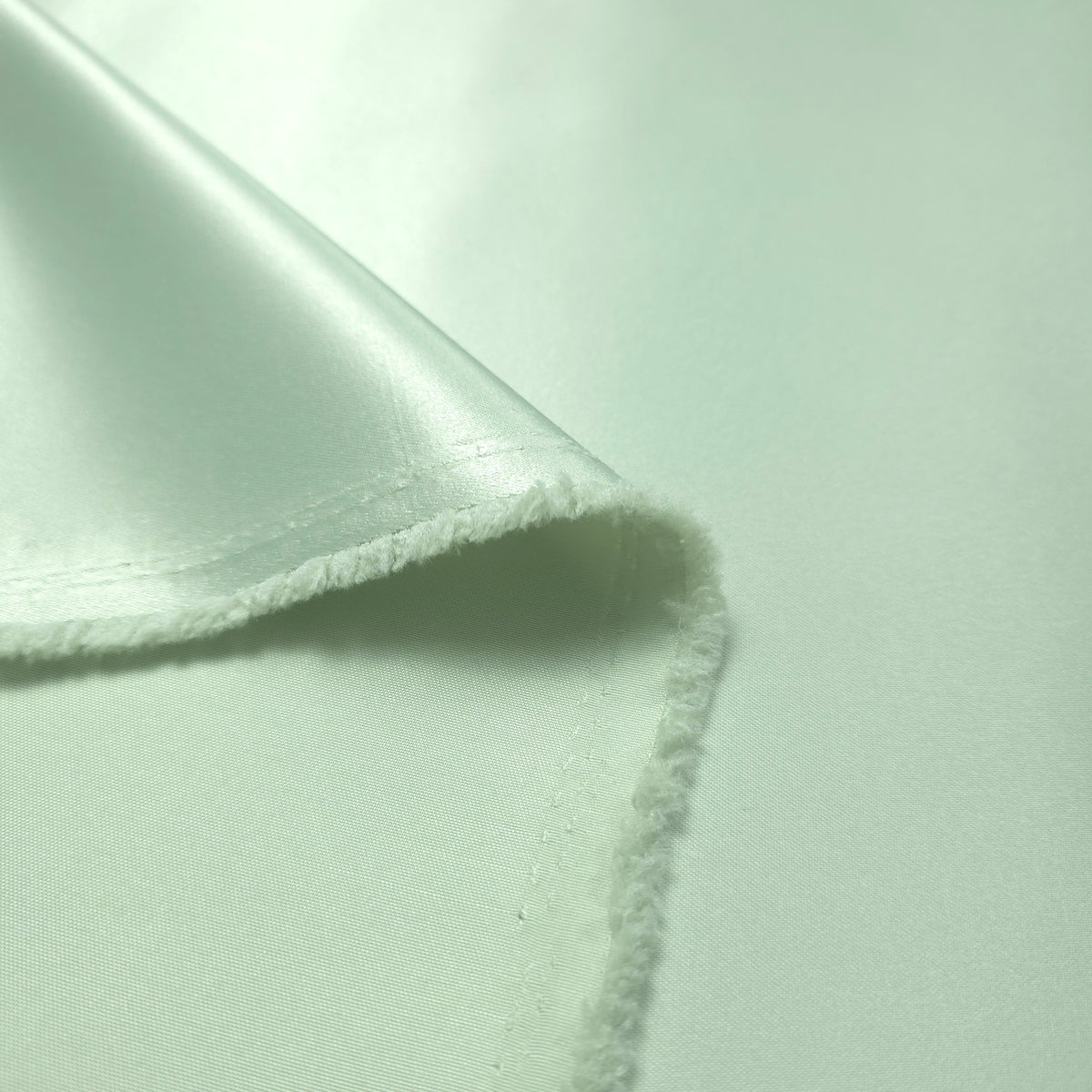 PISTACHIO MINT GREEN PEAU DE SOIE PORCELAIN DULL SATIN FABRIC