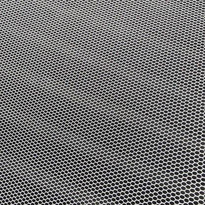 WHITE STIFF HARD NET