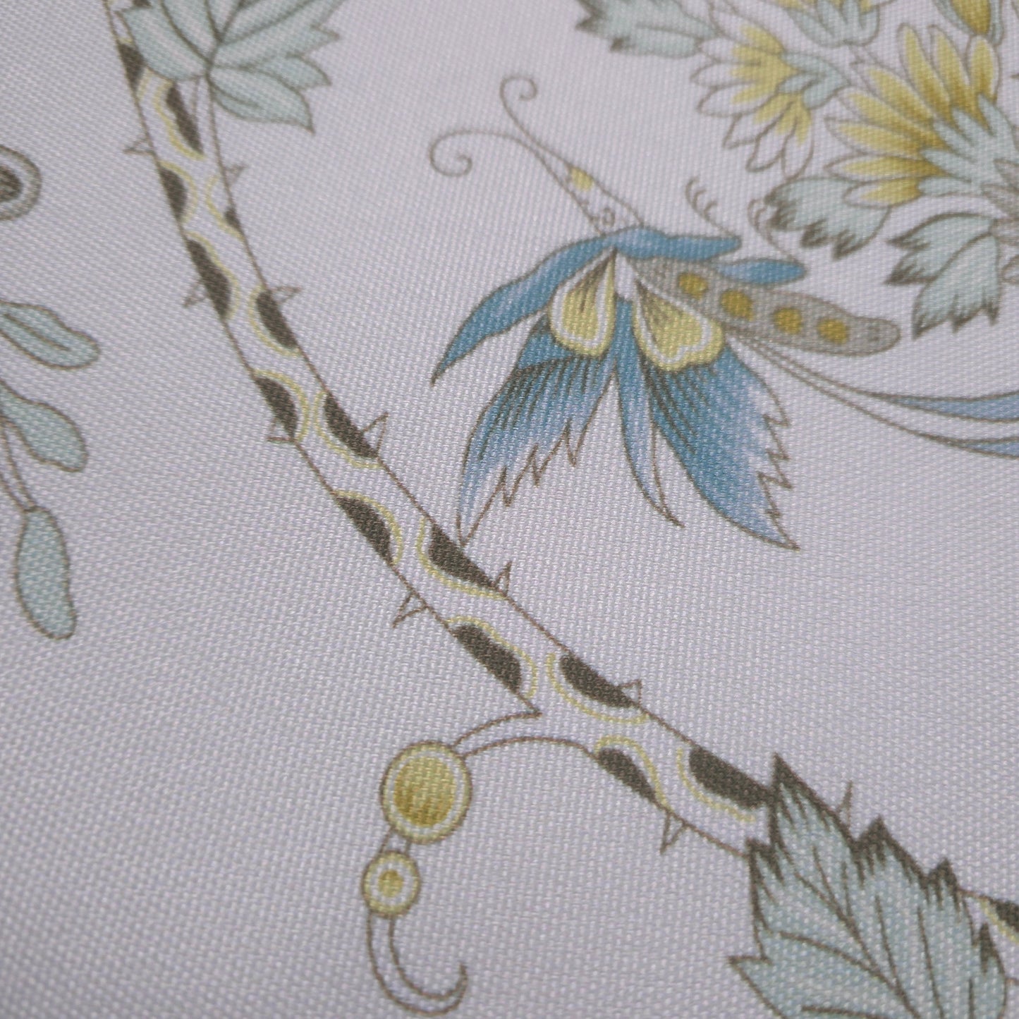 BIRDS OF PARADISE CHINTZ POLYESTER DRAPERY FABRIC