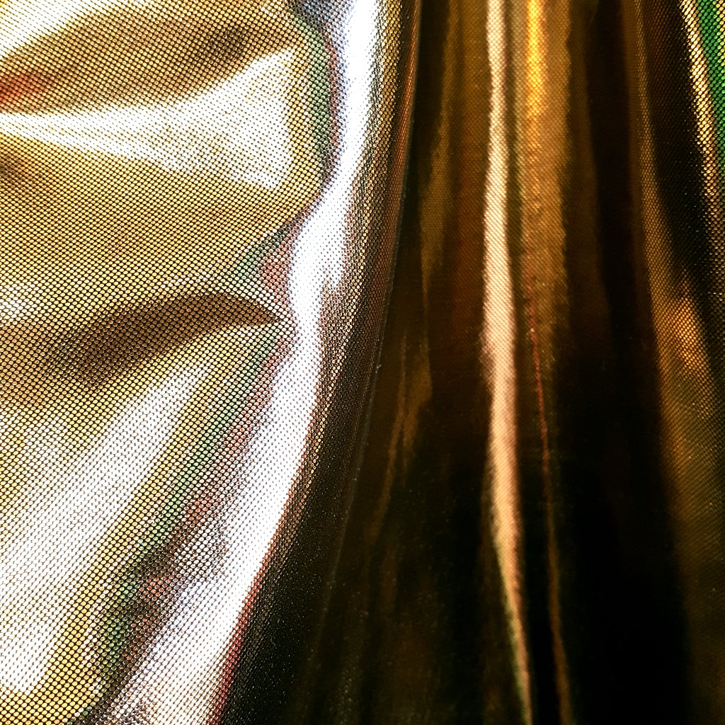 GOLD METALLIC TISSUE LAME