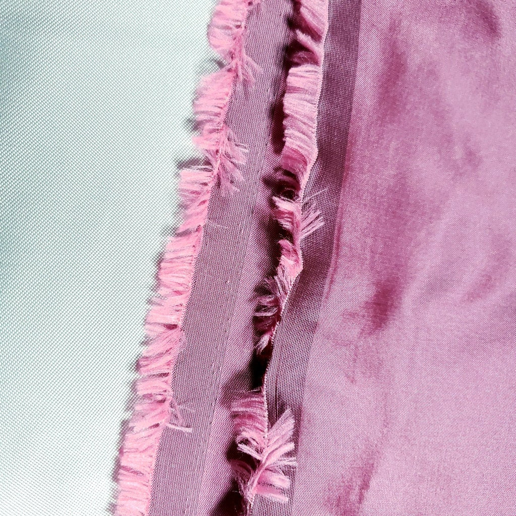 FAUX SILK LUXURY TAFFETA MAUVE ROSE