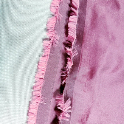 FAUX SILK LUXURY TAFFETA MAUVE ROSE