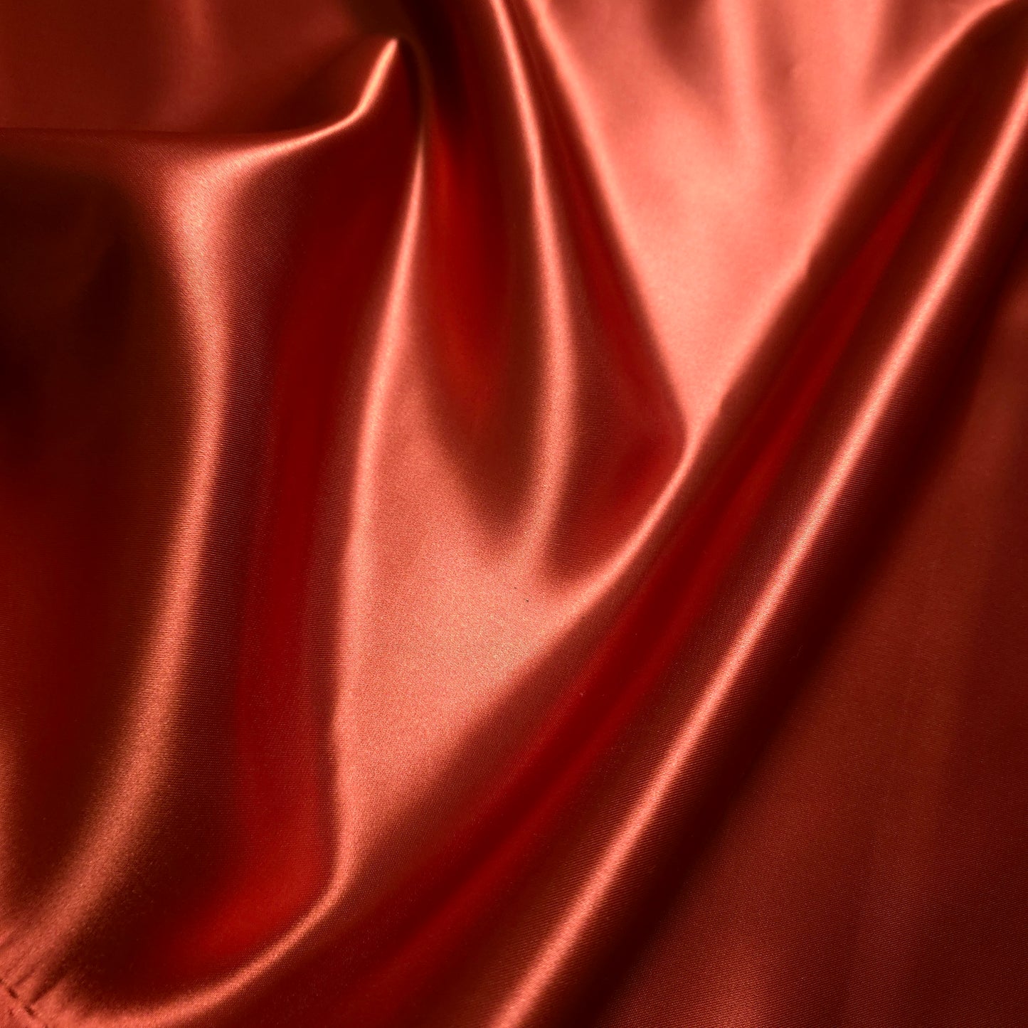 CINNAMON COPPER 8OZ HEAVY STRUCTURE SATIN FABRIC