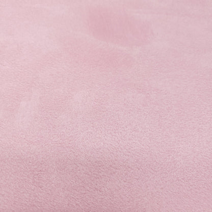 BRUSHED SUEDE UPHOLSTERY FABRIC PINK