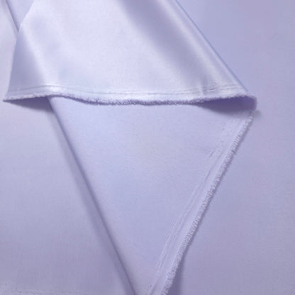 PASTEL PORCELAIN PURPLE PEAU DE SOIE DULL SATIN FABRIC