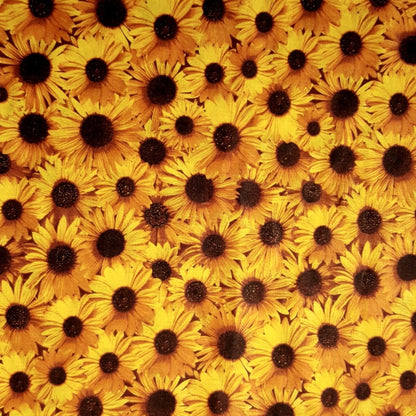 YELLOW SUNFLOWER ALL OVER