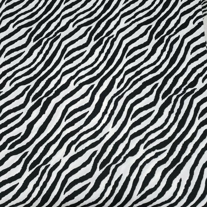 ZEBRA PRINT COTTON UPHOLSTERY VELVET