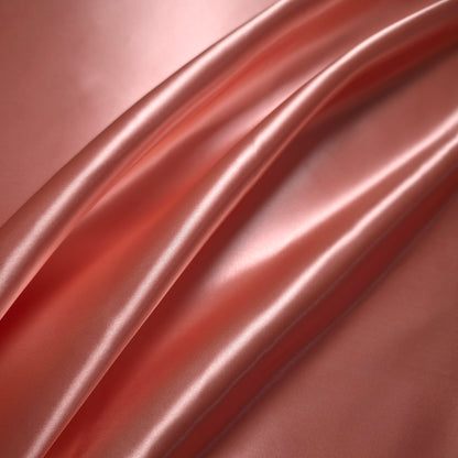 HEAVY STRUCTURE SATIN PEACH ORANGE