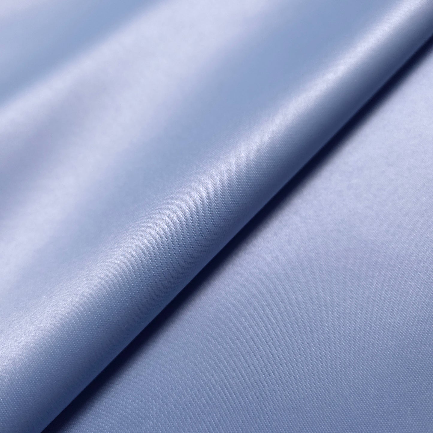SKY BLUE DULL SATIN FABRIC