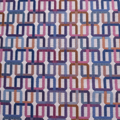 KNOLL TEXTILES DACTYL GEOMETRIC CHAIN LINK UPHOLSTERY