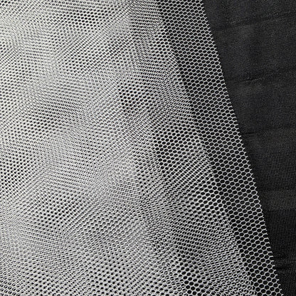 WHITE STIFF HARD NET