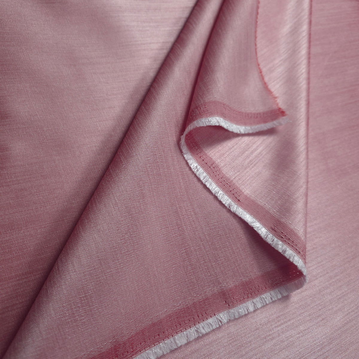 ROSE PINK FUCHSIA TAJ DUPIONI FAUX SILK FABRIC