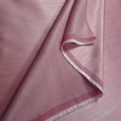 ROSE PINK FUCHSIA TAJ DUPIONI FAUX SILK FABRIC