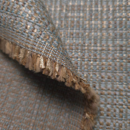 TWEED ROBINS EGG BOUCLE UPHOLSTERY FABRIC