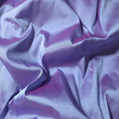 FAUX SILK LUXURY TAFFETA LILAC BLUE