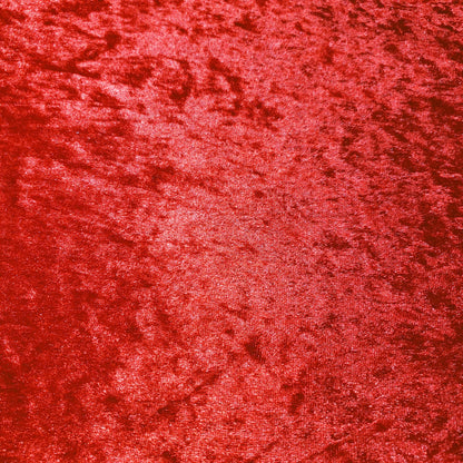 ICE CRUSH VELOUR STRETCH VELVET RED